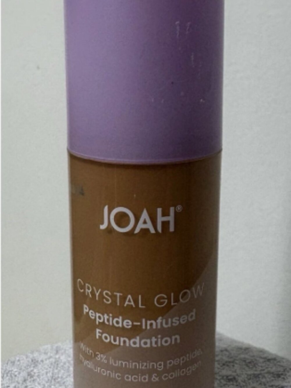 Joah Truly Yours Natural Finish Foundation TW050 Tan Warm Undertone – New